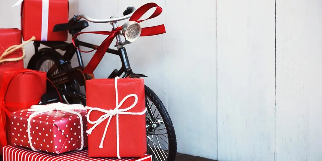 How to wrap a bike as a gift