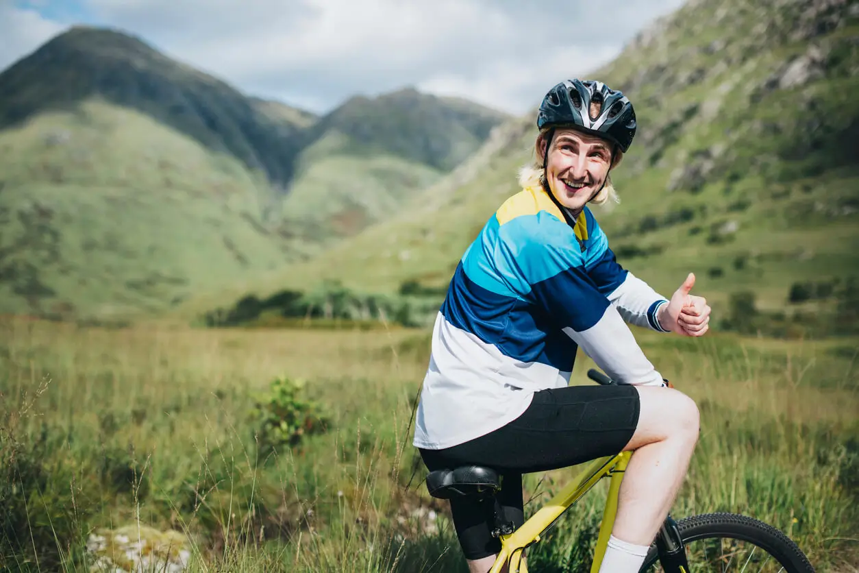 The mental health benefits of cycling